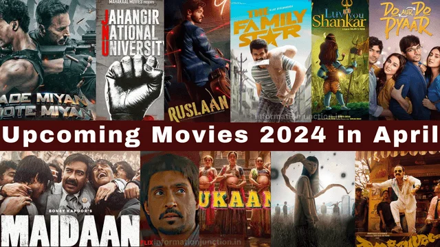 Upcoming Movies 2024 in April | South, Bollywood